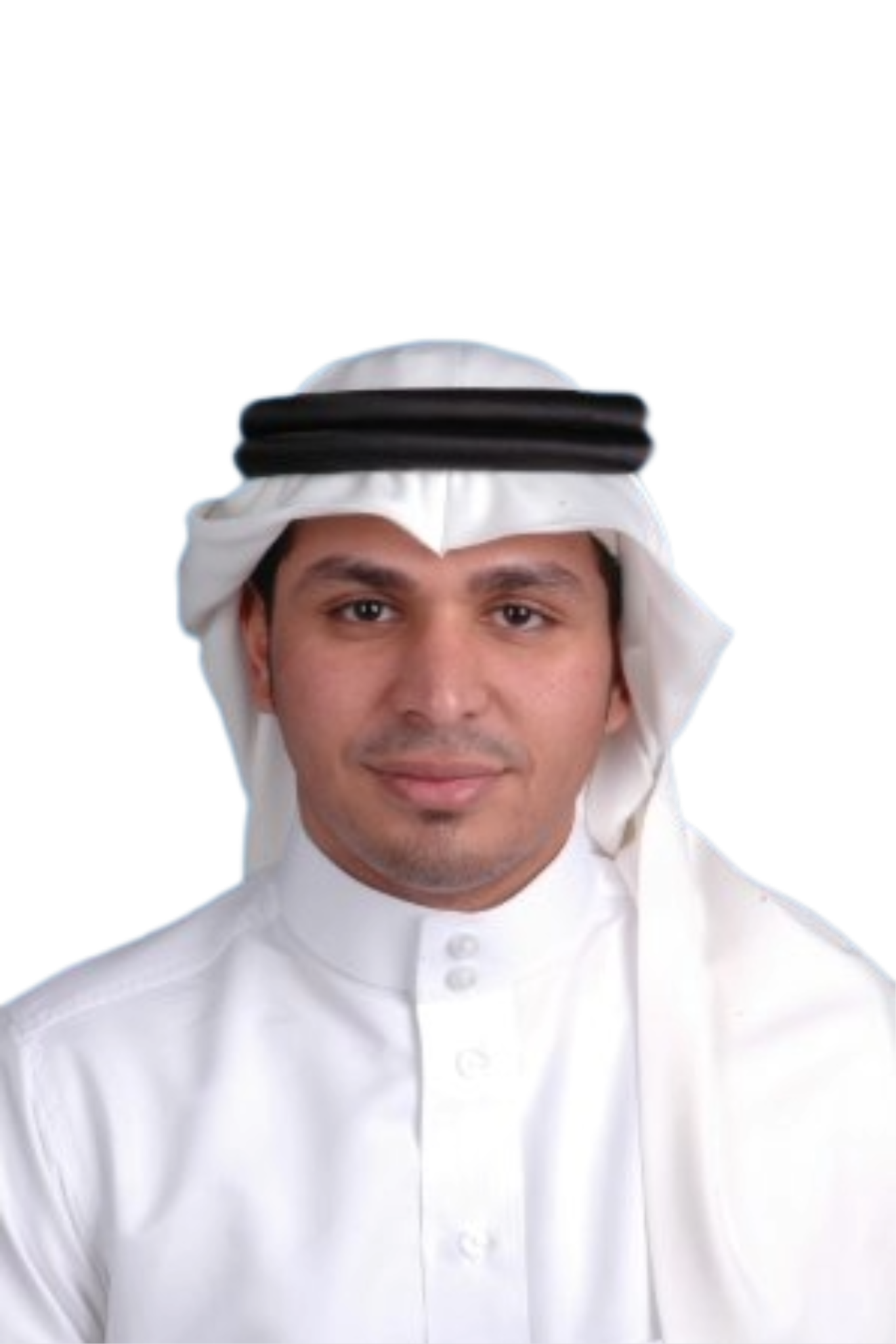Official portrait of Rafat Nasser Al-Nasser